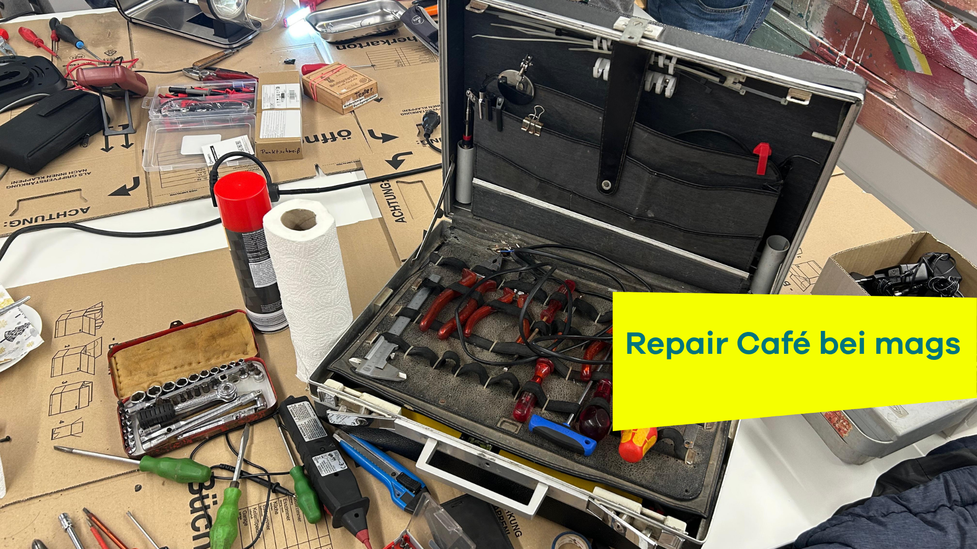Repair Café bei mags